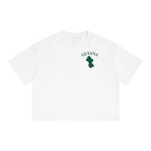 Load image into Gallery viewer, Kaieteur Falls Guyana Crop Boxy Tee
