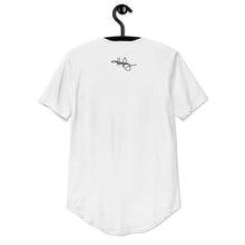 Load image into Gallery viewer, White Curved Hem Red Period