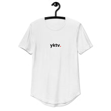 Load image into Gallery viewer, White Curved Hem Red Period