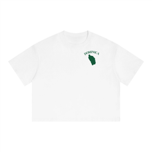 Load image into Gallery viewer, Dominica Emerald Pool Vintage Boxy Crop Tee
