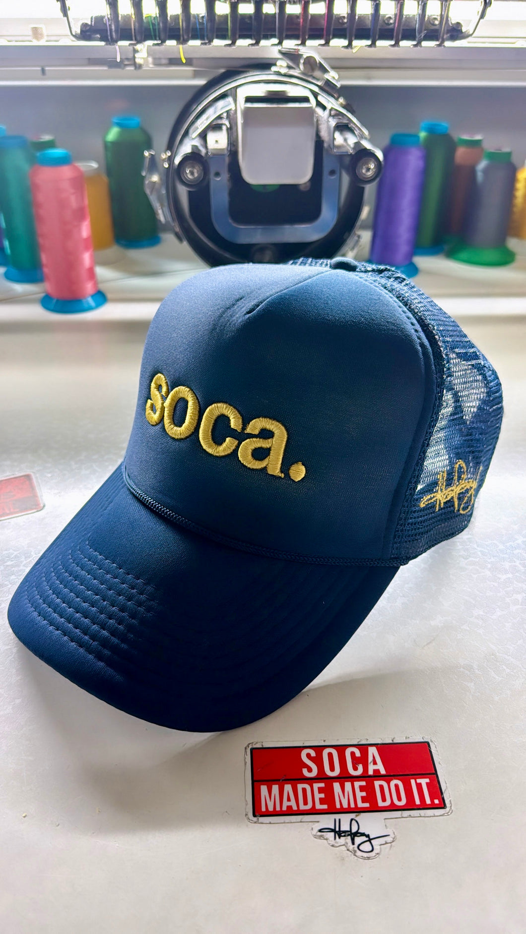 Soca. Gold Edition Trucker