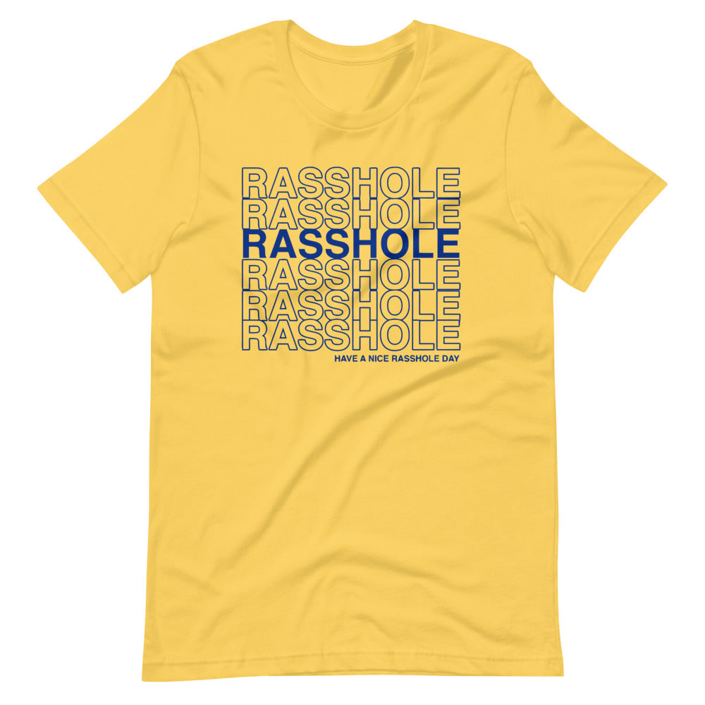 DJ Puffy x Hoipong - Rasshole Pt2 T-Shirt - Yellow
